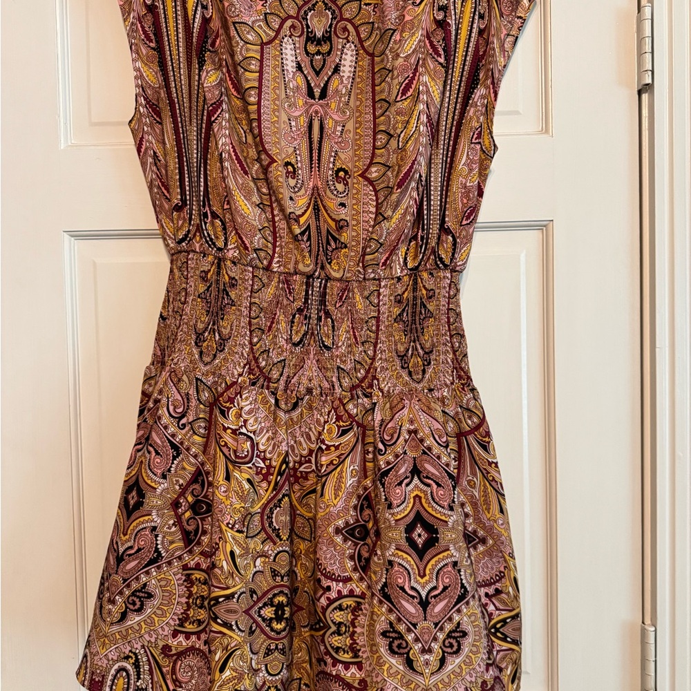 Express Multicolor Paisley dress